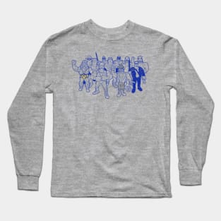 blue rumble Long Sleeve T-Shirt